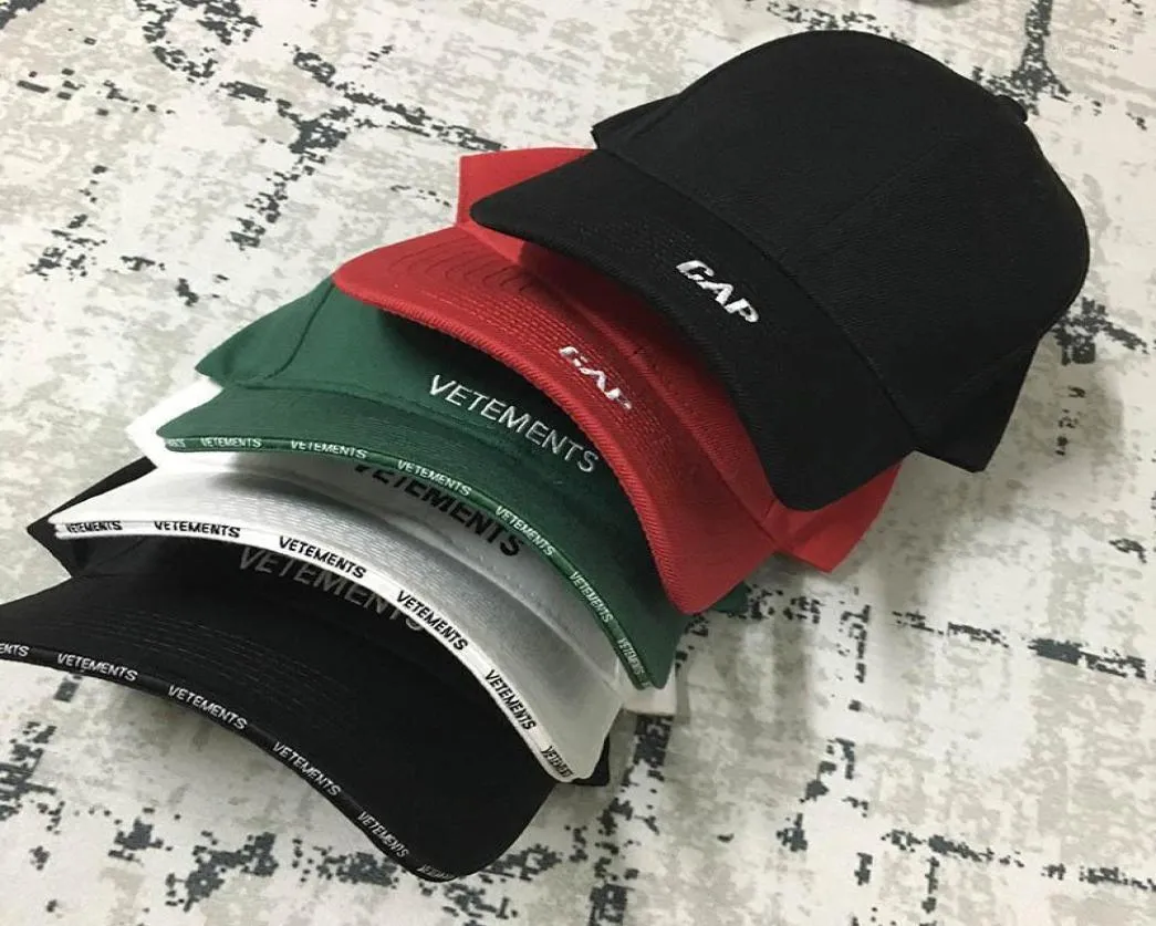 Vetements New Baseball Caps Embroidery Vetement Hats Adjustalbe17021139