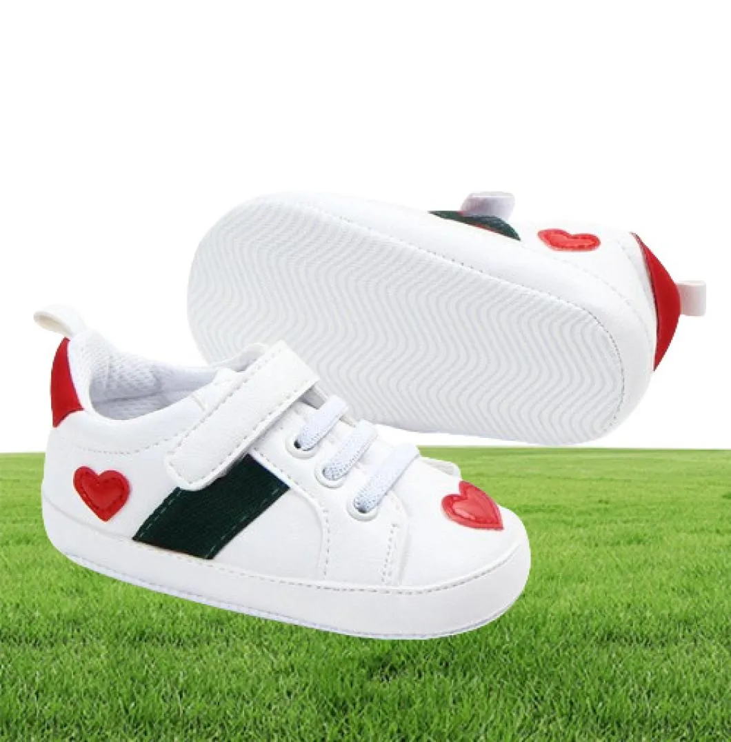 Baby menino sapatos infantis criança solteira sola pré -caminhada tênis de bebê sapatos de berço de menina 018onths9495768