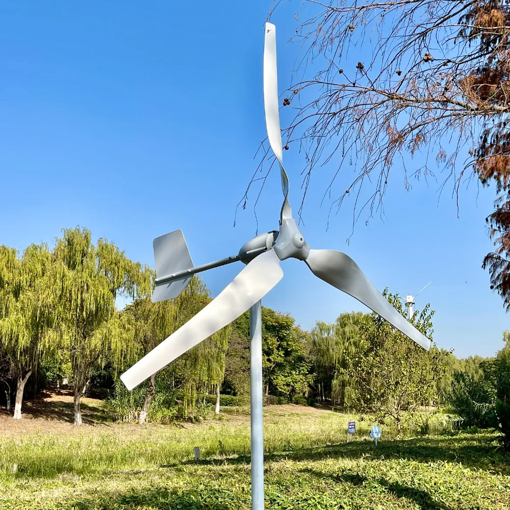 5000W 24V 48V 96V 3 Blades 5KW Horizontal Wind Turbine Generator ...