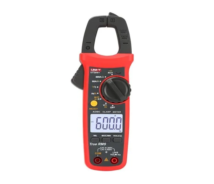 unità multimetro di morsetto digitale UNIT UT204 AMPEROMETRICO PROFESSITÀ UT204 PLIER TESTER AMMETER OEM3153581