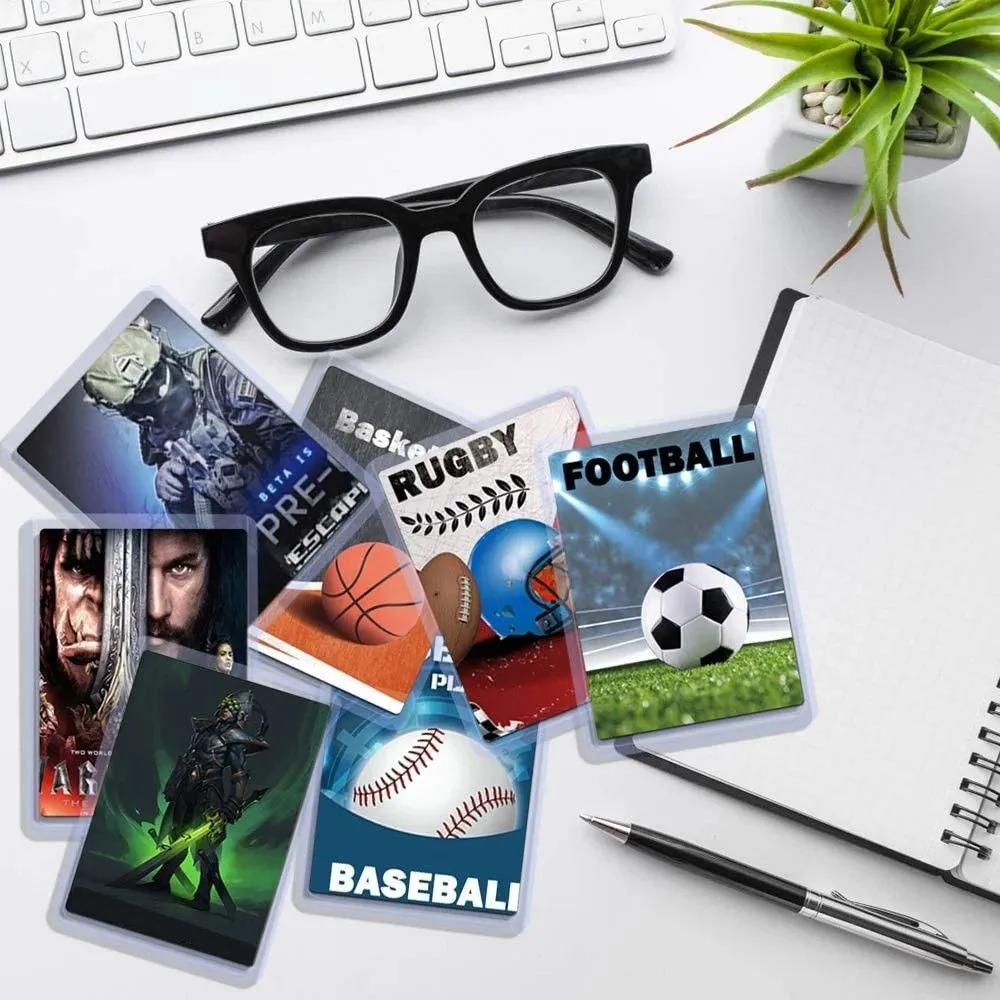 Card Sleeves Clear Protective Plastic Card Holder for Football and Game Cards 3.8in x 2.7in 9.7cm x 6.9cm Top Loader from Dhgate Cheerleading - price 14.31 Card Sleeves Clear Protective Plastic Card Holder for Football and Game Cards 3.8in x 2.7in 9.7cm x 6.9cm Top Loader from Dhgate Cheerleading - price 14.31