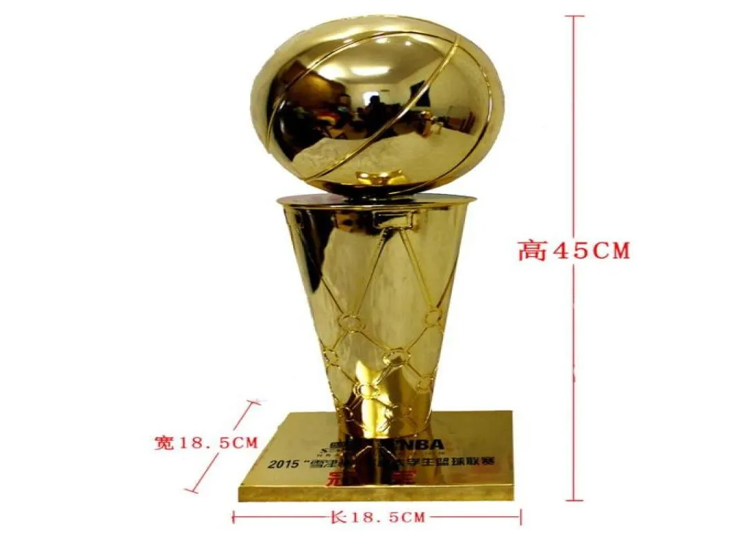 45 cm Wysokość Larry O'Brien Trophy Cup S Trophy Basketball Award Nagroda mecz koszykówki na turniej koszykówki212J8510283