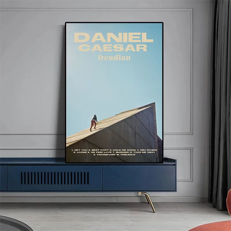 Daniel Caesar Freudian Music Album Canvas Print Pop Singer Wall Art ...