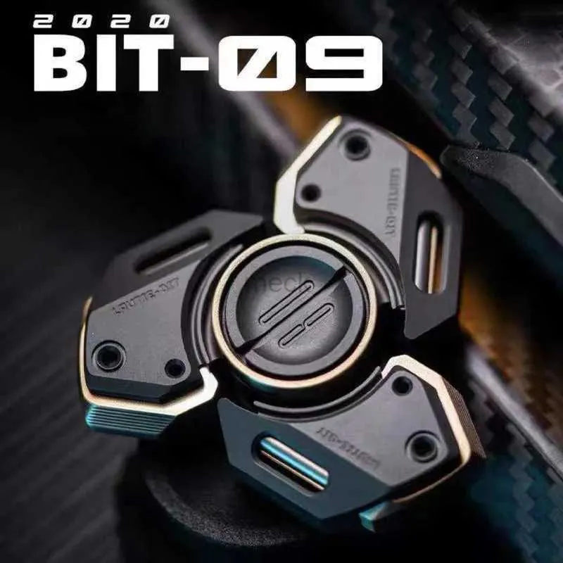 Toy de décompression Lautie Bit-09 Fingertip Gyro Zirconium EDC Fidget Toys Envio GRATIS MAGNETIC FEGTY 240413