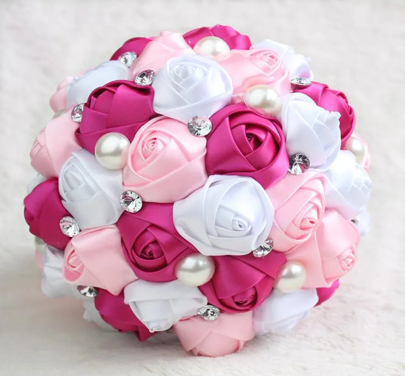 Nouvelle pivoine rose Artificial Bridal Flower Wedding Bouquet Fleurs Bouquets Buquets Buque de Bridemaid Bouquets Bouquets Buque de Noiva Bridesmaid Flower CP8813306