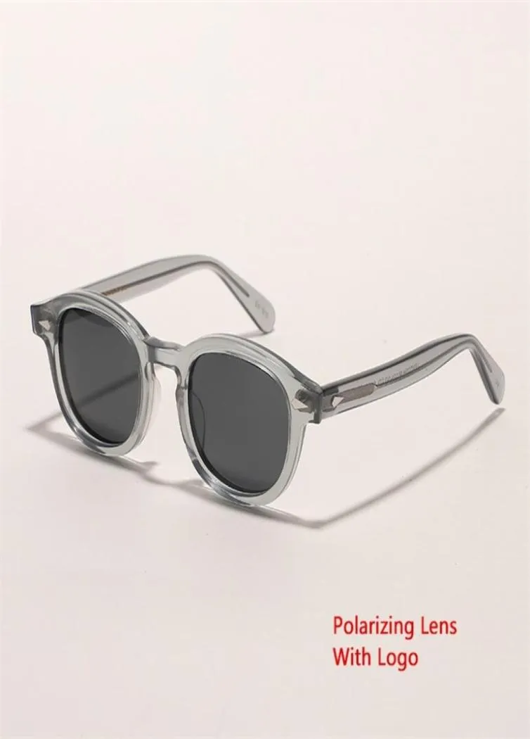 Fashion Johnny Depp Lunettes de soleil Man Lemtosh Polaris Sun Glasses Femme Brand Vintage Cadre acétate Vision nocturne 2205188372623