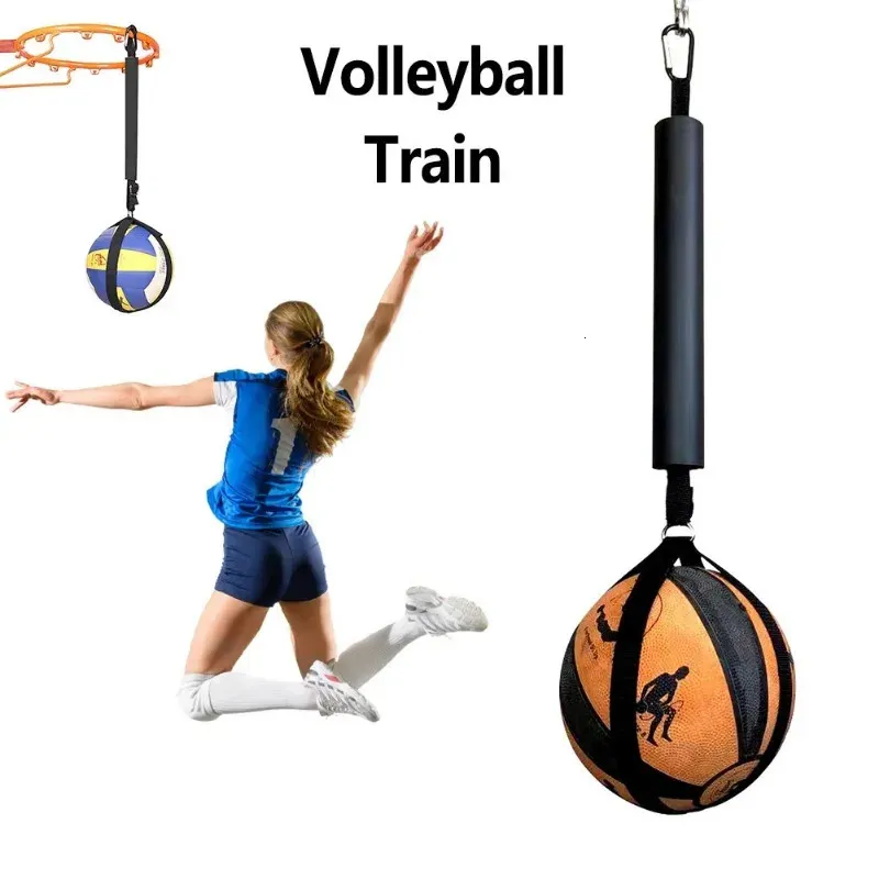 1PCS Volleyball Jumping Traineur Ajustement de hauteur de suspension Assistance Assistation Dispositif Spin Belding and Spiking Ball Training 240407