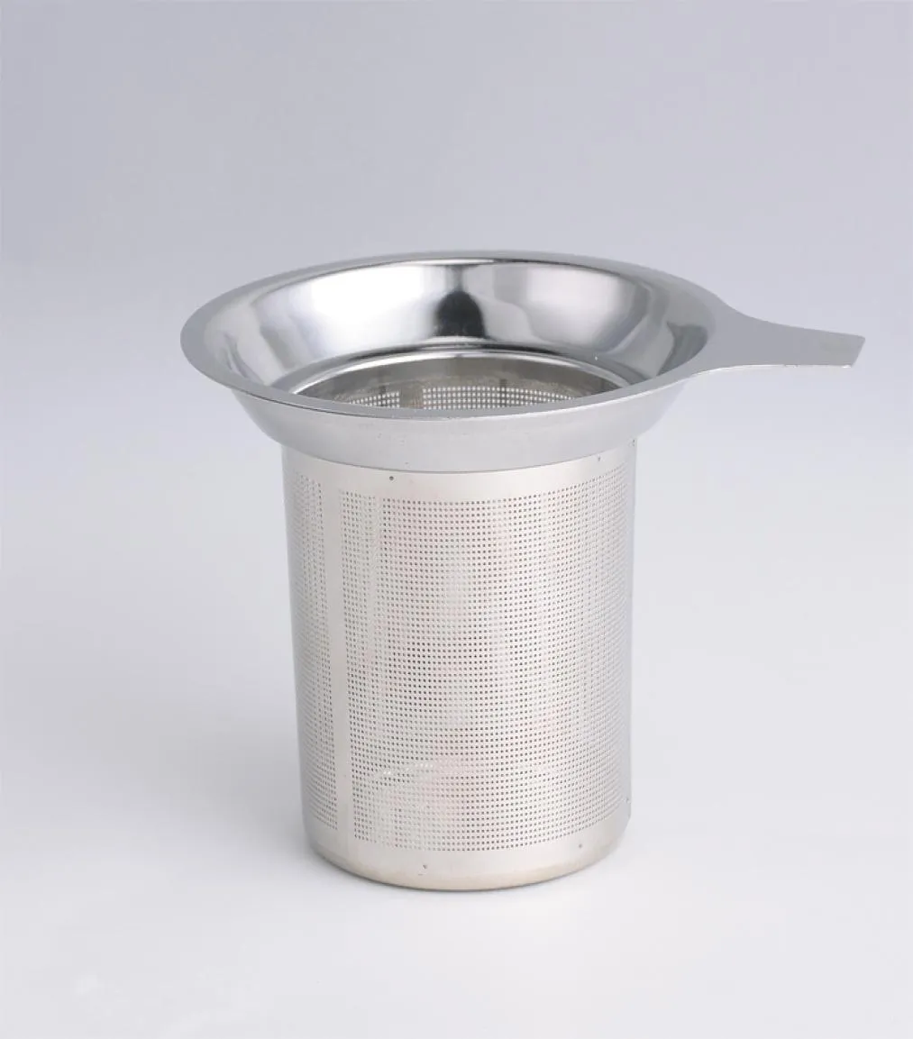 Stainless Steel Coffee Strainer Large Capacity Infuser Fine Mesh Strainers Filters Hanging on pots Mugs Cups Steep Loose Leaf JY10924392662