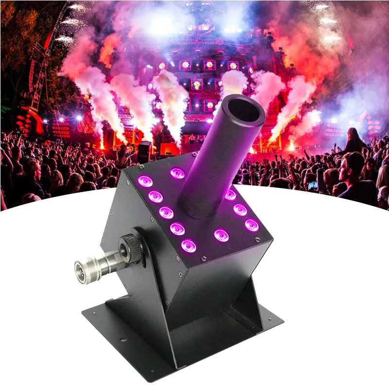LED CO2 Jet Machine 3-in-1 RGB Fog Effect DMX Controlled 70W 90