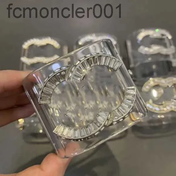 Bangle Bracelet européen et américain en acrylique Transparent Bracelet polyvalent i8uqgk1r