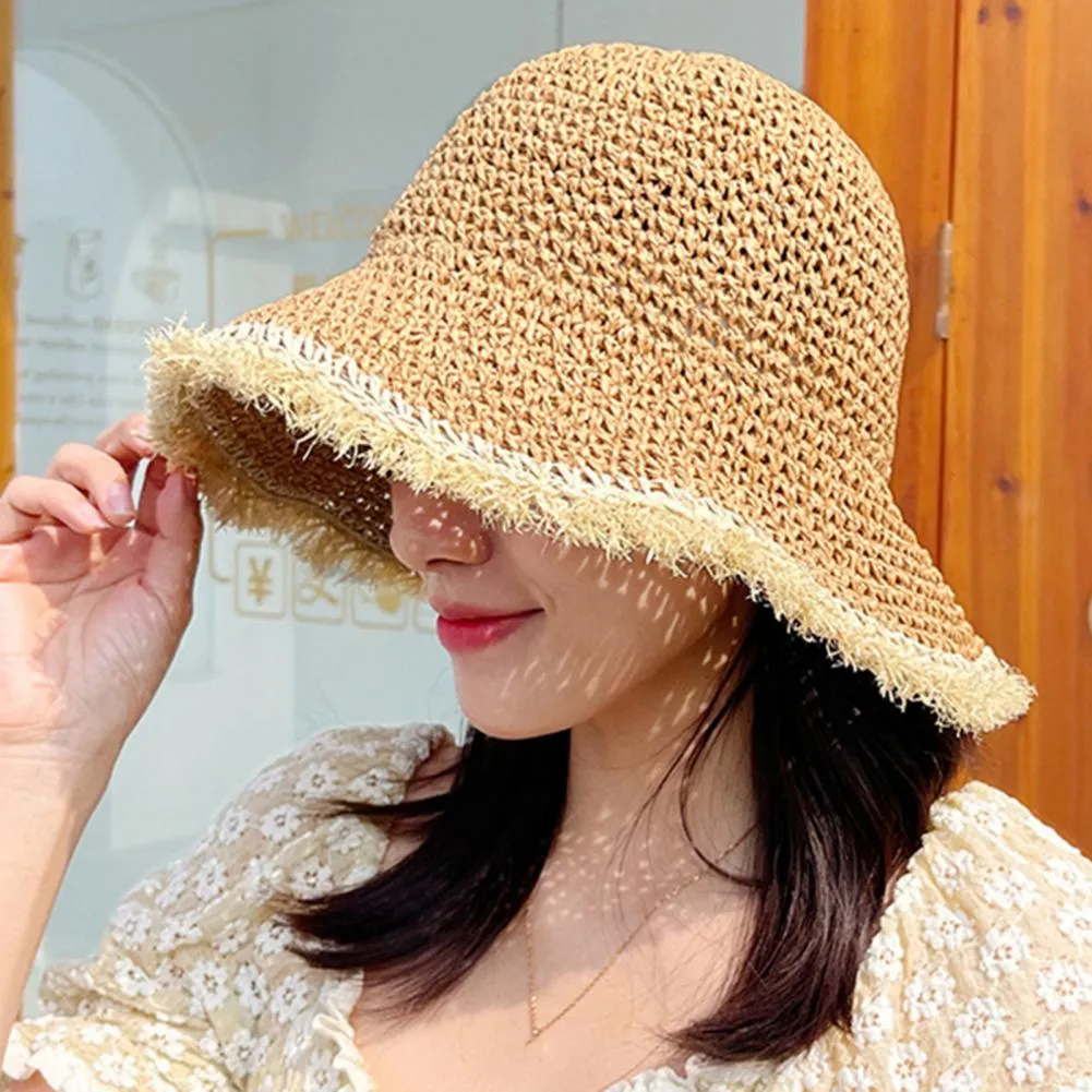 J.Crew Wide-brimmed Straw Hat in Natural