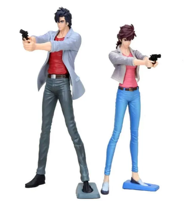 1820cm City Hunter Créateur Ryo Saeba Kaori Makimura Figure modèle Toys Dolls Figurals in Stock Q07228434837