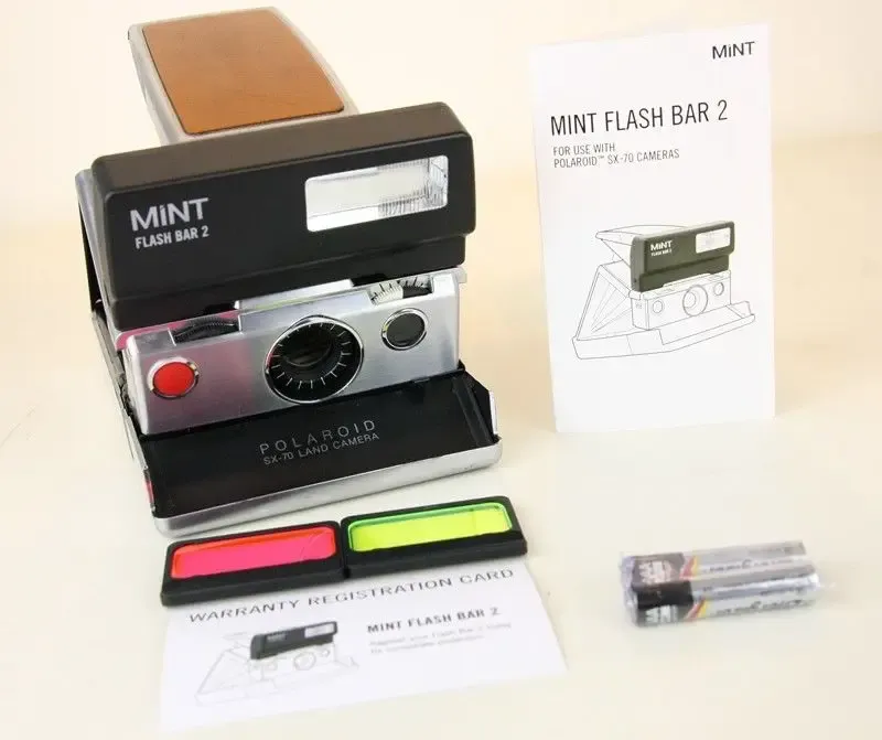 Camera Impossible MiNT Flash Bar 2 Lightning for SX70 Camera Alpha1 Model2 sonar SLR670