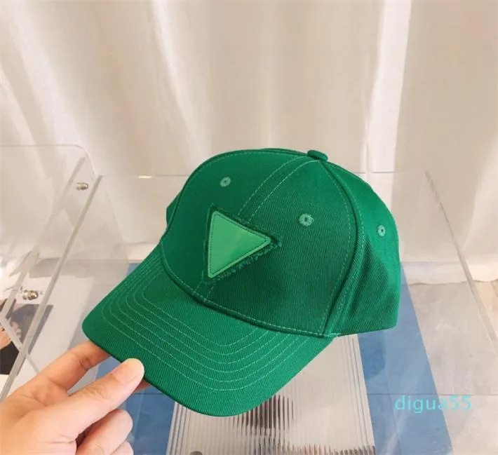 2022 Popular Green Designer Baseball Cap Summer Summer Ball Caps de alta qualidade Homens de praia Hats6122773