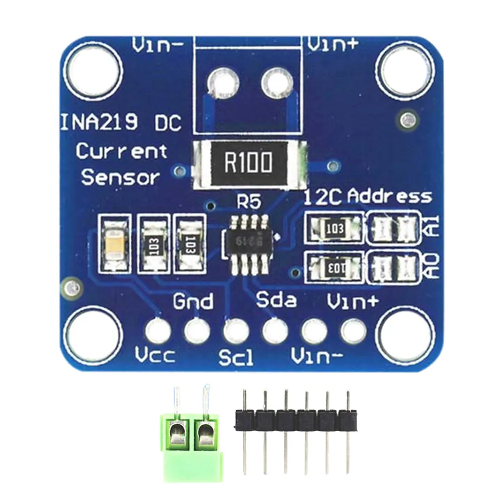 Pin Ina219 Raspberry Pi Power Supply Voltage Sensor HALJIA 5PCS INA219 MCU-219 I2C ...