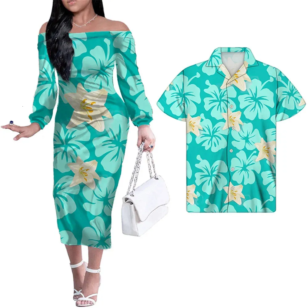 Polynesian Wedding Dress Off Shoulder Long Evening Gown Hawaiian Themed  Party Dress from Dhgate Basic & Casual Dresses - price 108.03