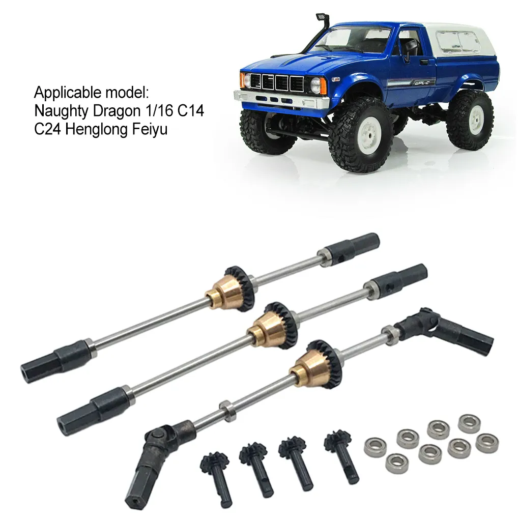 Metal Differential Front Middle Rear Axle Steel Gear Drive Shaft