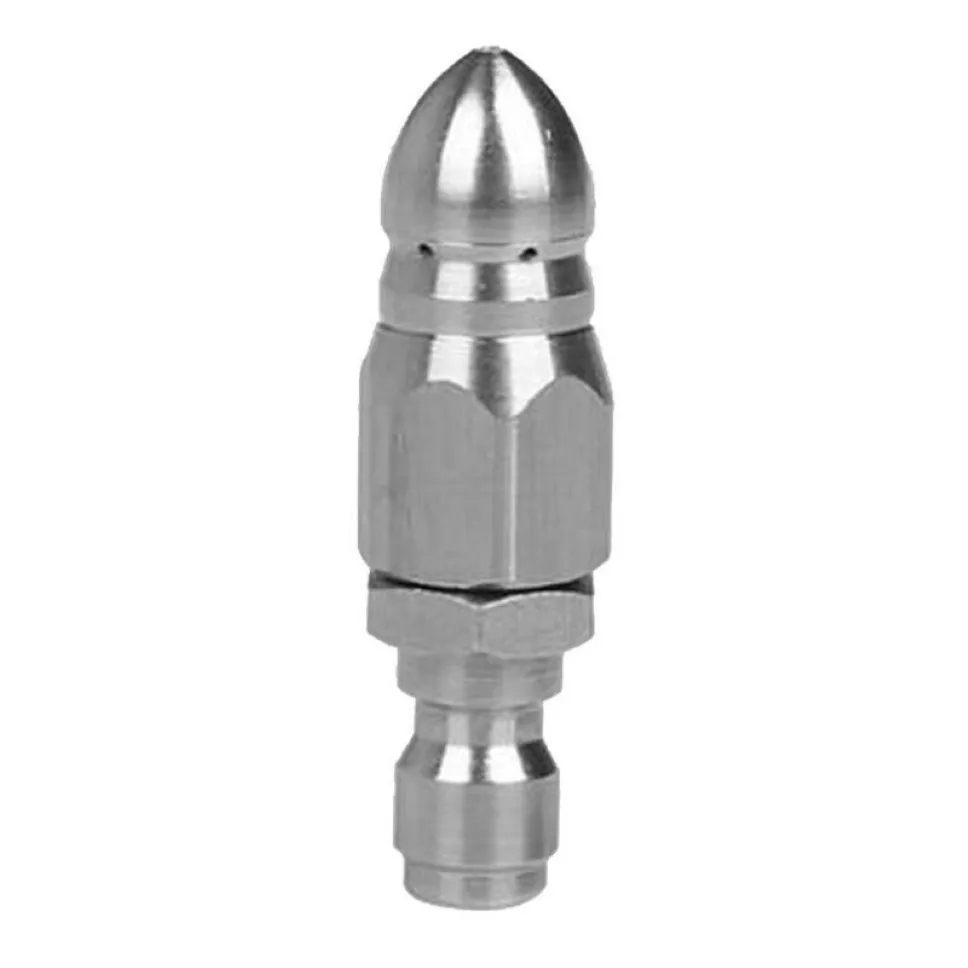 Watering Equipments Stainless Steel Nozzle Silver Wear Resistance Replacement Spare 1 4inch199I