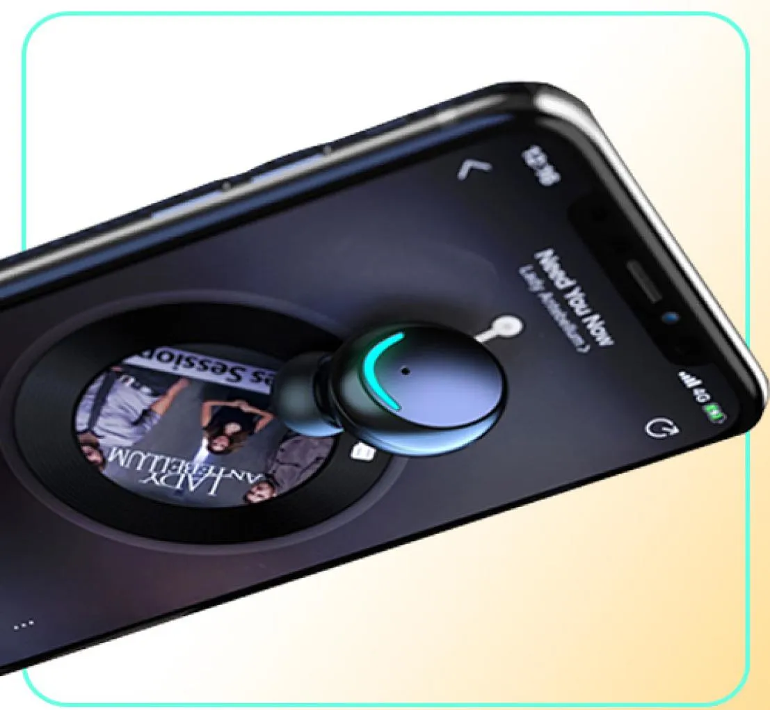 Dodocase F9 Bluetooth Aurphone V50 9D Auriculares inalámbricos Sport Auróes impermeables mini Auriculares verdaderos para Cell Fone2861392