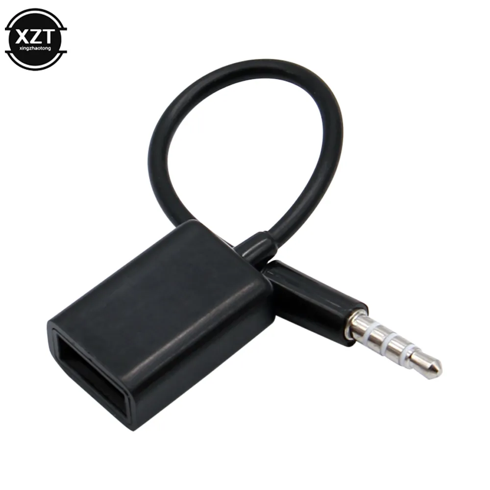 USB 2.0 Male AUX universal audio plugins Cable