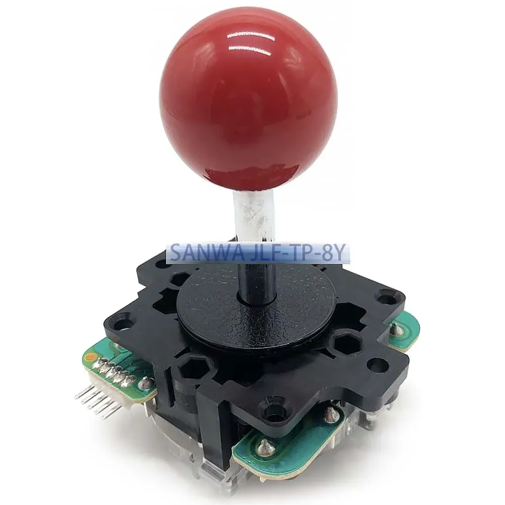 Games Original Japan Sanwa Joystick JLF TP 8Y Stick 32mm Shaft 35mm Top Ball Zero Delay Control DIY PC PS3 XBOX Game Encoder