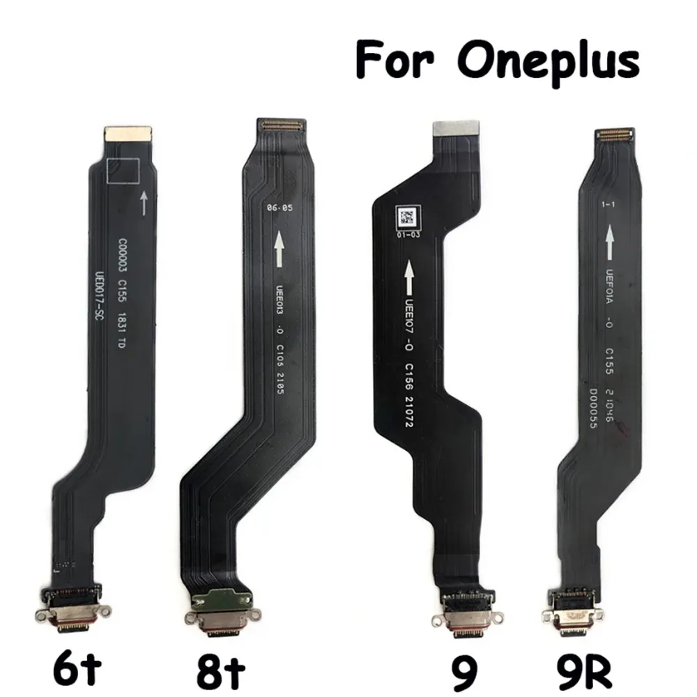 Pour OnePlus 6 6T 7 7T 8T 9R 8 PRO 9 PRO NORD 4G N10 5G TYPE C CONCUNÉE DE CHARGE USB CONNECTEUR CONNECTEUR FLEX CONSEAUX FLEX