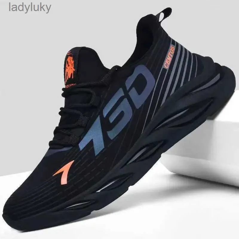 Chaussures sportives Chaussures de sport pour hommes Casual Breathable Mesh Fashion Chaussures de course Unisexe Mentes de marche et de jogging chaussures C240412