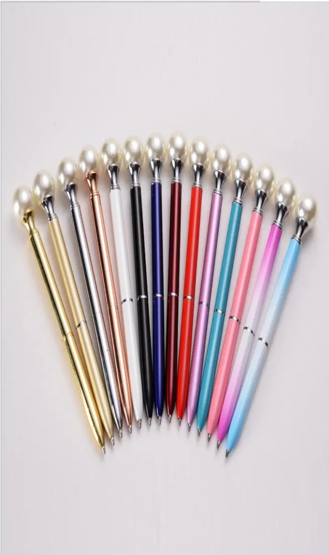 Ballpoint Pens metal balls diamond cute creativity net red gift custom signature ball point pen slender rotation9101339