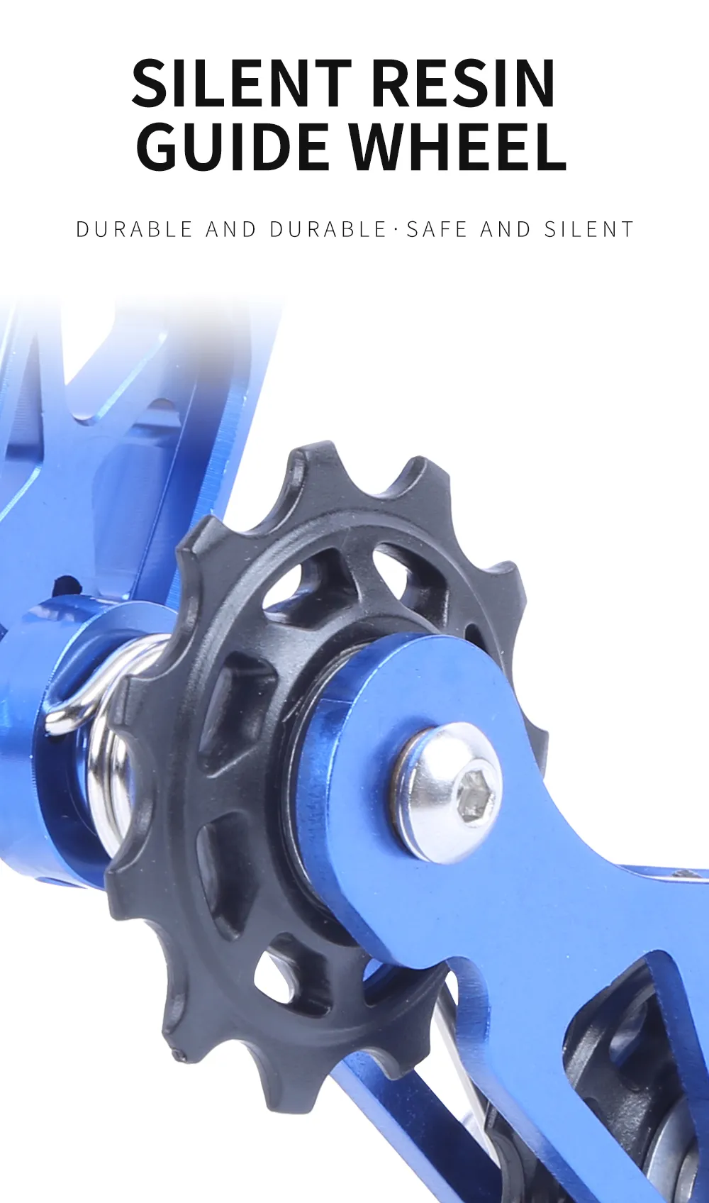 TANKE Single Speed MTB Chain Touching Front Derailleur With CNC