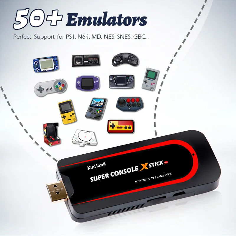 Mini Emulator Mini Retro Video Game Console with Double Controllers for PSP PS1 DC ...