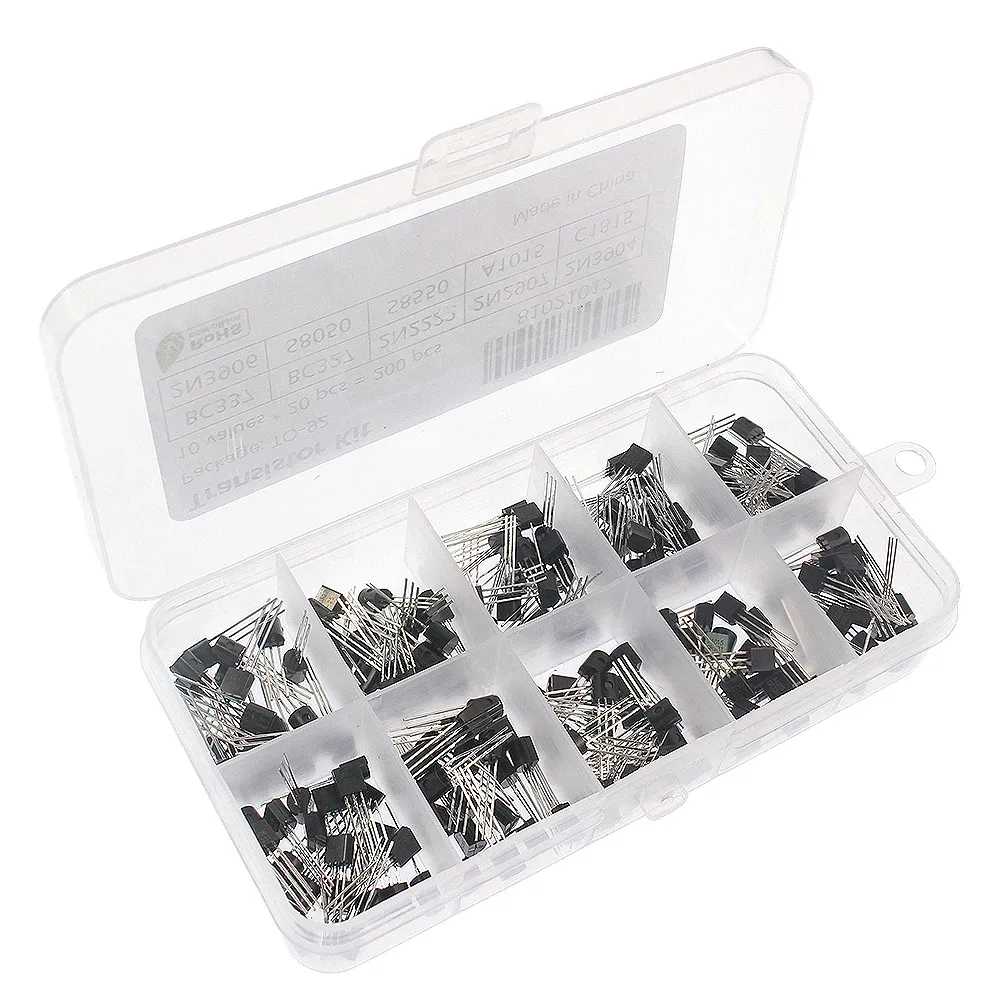 DHgate.com:50-200PCS TO-92 Transistor Assortment Kit: NPN