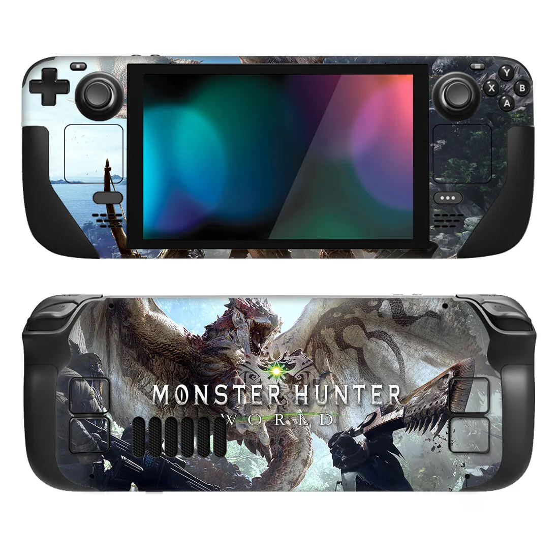 Monster Hunter World Vinyl Skins For Laptop Computers 