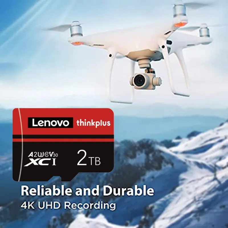 2TB SD Memory Card Class 10 High Speed Micro TF/SD A2 Flash Memory