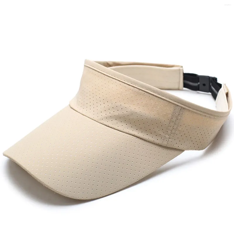 Geniş Memul Şapkalar Dar Beyzbol Kapağı Erkekler Kadın Güneş Visörleri Spor Vizörü Pamuk Şapka Rafları