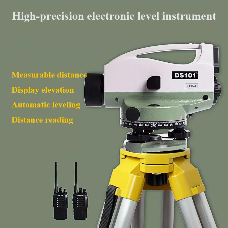 Ds101 Engineering Measuring Instrument Digital Display Ranging Professional Electronic Optical Automatic Leveling Instrument