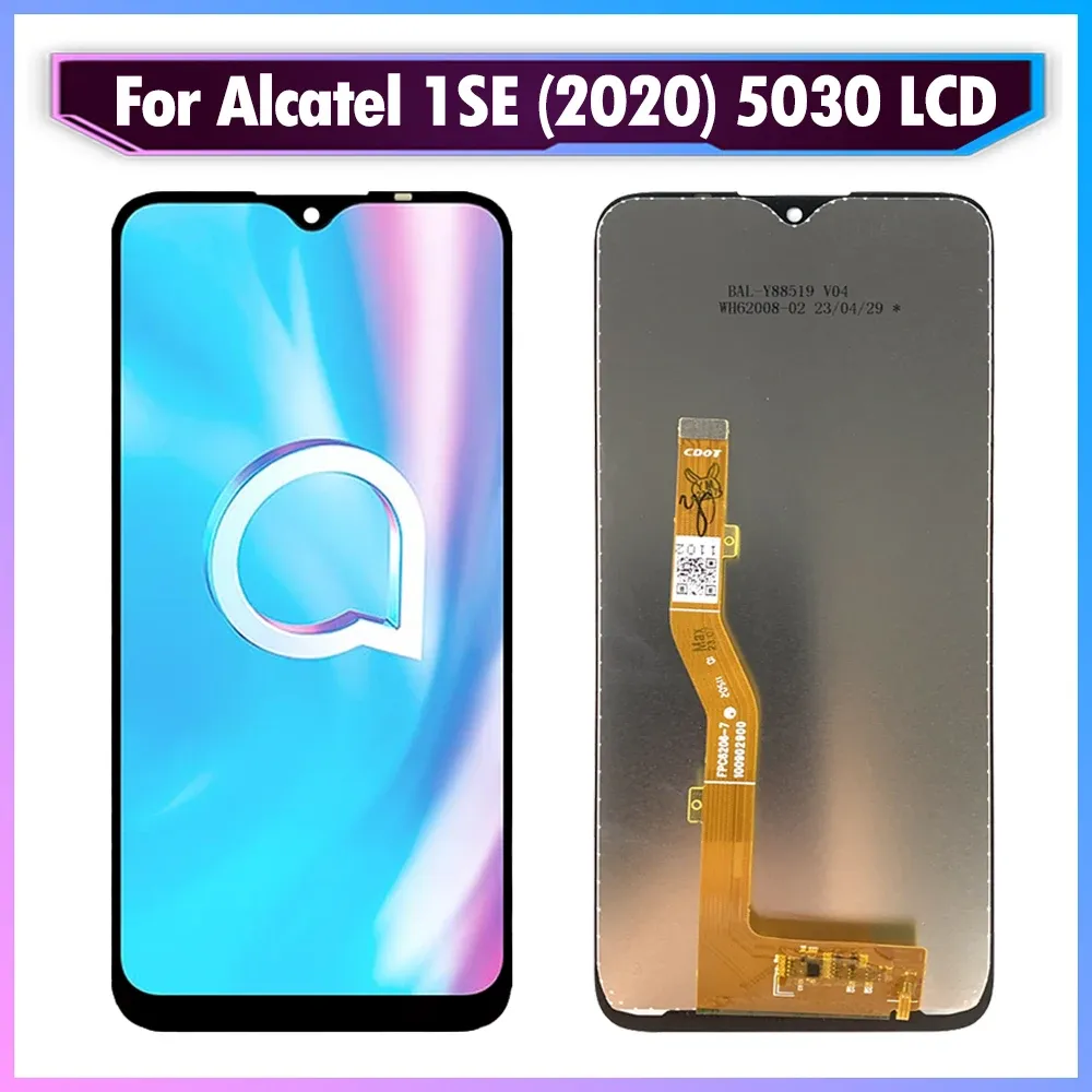 6.22 "Оригинал для Alcatel 1 SE 1SE 2020 LCD 5030 5030F 5030U 5030D Дисплей Связанный экран Дигитизатор Замена сборки сборки