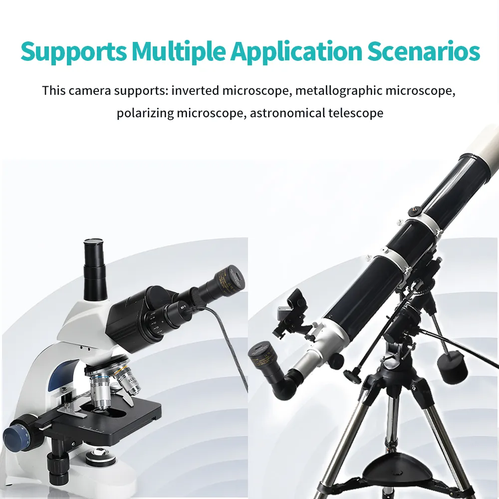 8MP 4K FHD Electronic Eyepiece Microscope digital...