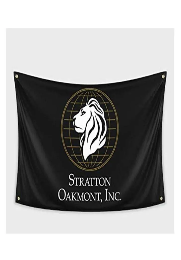 Stratton Oakmont Banner Flag 3x5ft Polyester Outdoor or Indoor Club Digital printing Banner and Flags Whole6881334