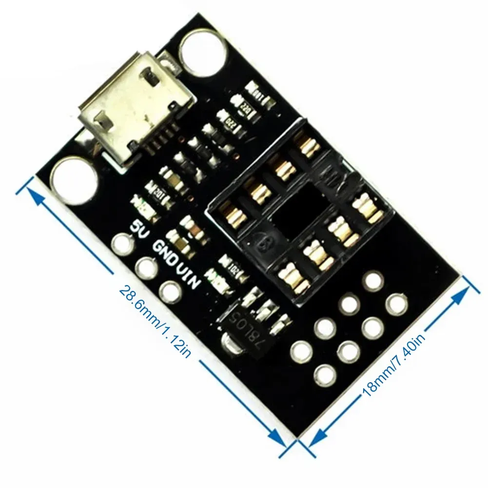 Carte Développement Attiny85 Digispark - Micro USB Avec Support I2C/SPI - Pour Arduino Et DIY
