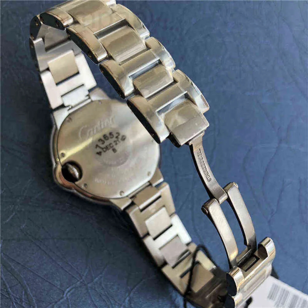 Luxury Wristwatch C présente le designer Luxury Femmes au poignet Men de Noël Men de Noël Fashion Ballon Blue Ballon Mechanical Fine Steel Band C inug NCUJ 0VHM
