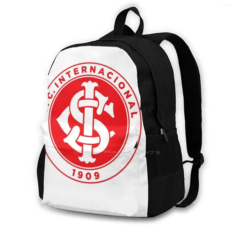 Backpack School Internacional Bag Laptop de Big Capacidade de 15 polegadas Copalibertadores America Libertadorores Libertadorescup Americacup