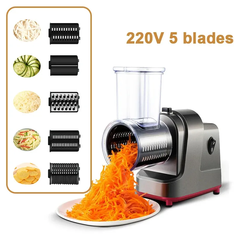 Grinders Electric Vegertable Cutte Multifunction Potato Cucumber Carrot Slicer Food Processor