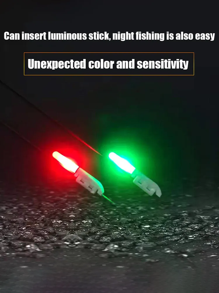 OneNight 6-delige Vissen Bietalarm Met LED Glow Sticks - Waterdicht, Voor Nachtvissen