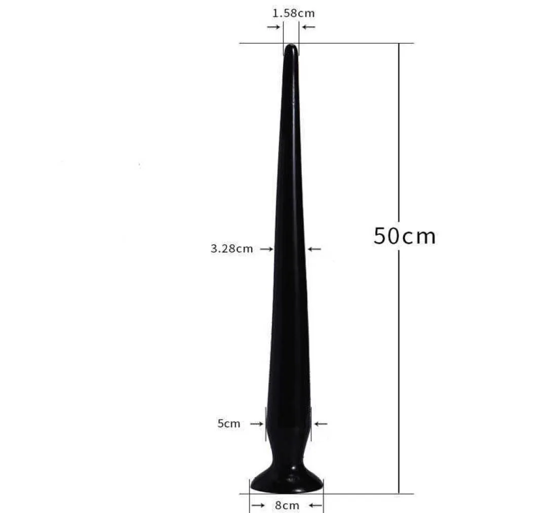 50 cm Super lange anale staart buttplug prostaat Massager slang dildo anus masturbator producten volwassenen seksspeeltjes voor man woman3130610