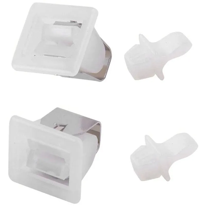 4 piezas adecuadas para 306436 279570 Kit de pestillo de la puerta de secador, adecuado para la secadora de ropa de Whirlpool Kenmore