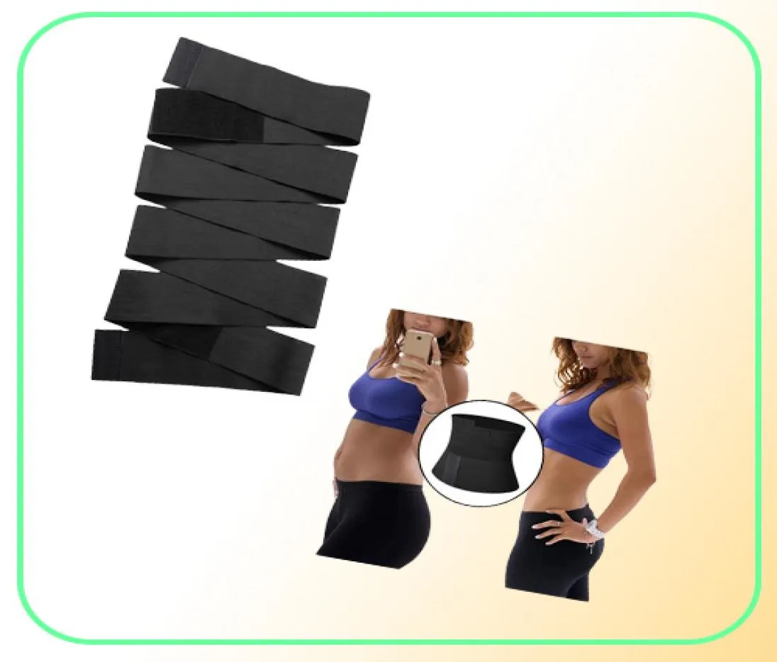 Party Favor taille Trainer Women Slimming Sheath S Hook Me Up Bandage Wrap Body Shaper Tummy Shapewear Trimmer Belt Corset Top STRE5763160