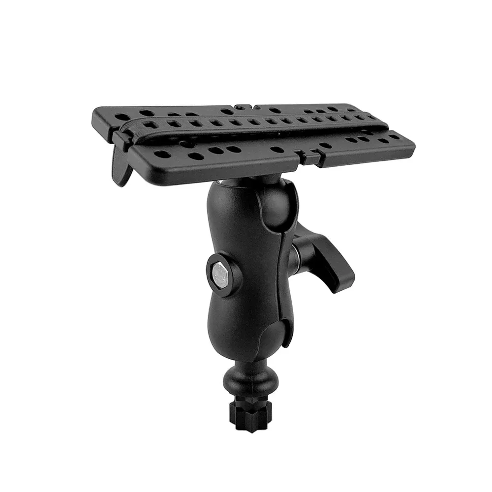 Boten Universal Swivel Ball Mount met viszoeker en montageplaat, kajakaccessoires, binnenste zeshoekige basis, 360 graden