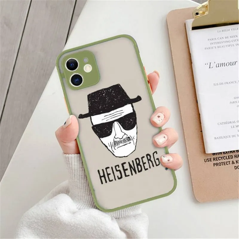 Breaking Bad Tv -show telefoonhoes mat transparant voor iPhone 14 11 12 13 Plus Mini Pro Max Cover