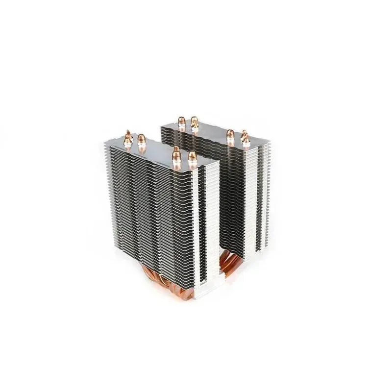 6 Copper Pipe Double Tower RGB Cpu Radiator Cooler 90MM 3Pin Fan 775 1150 1155 1366 1356 AM3 AM4 X79 Heat Sink 2011-V3