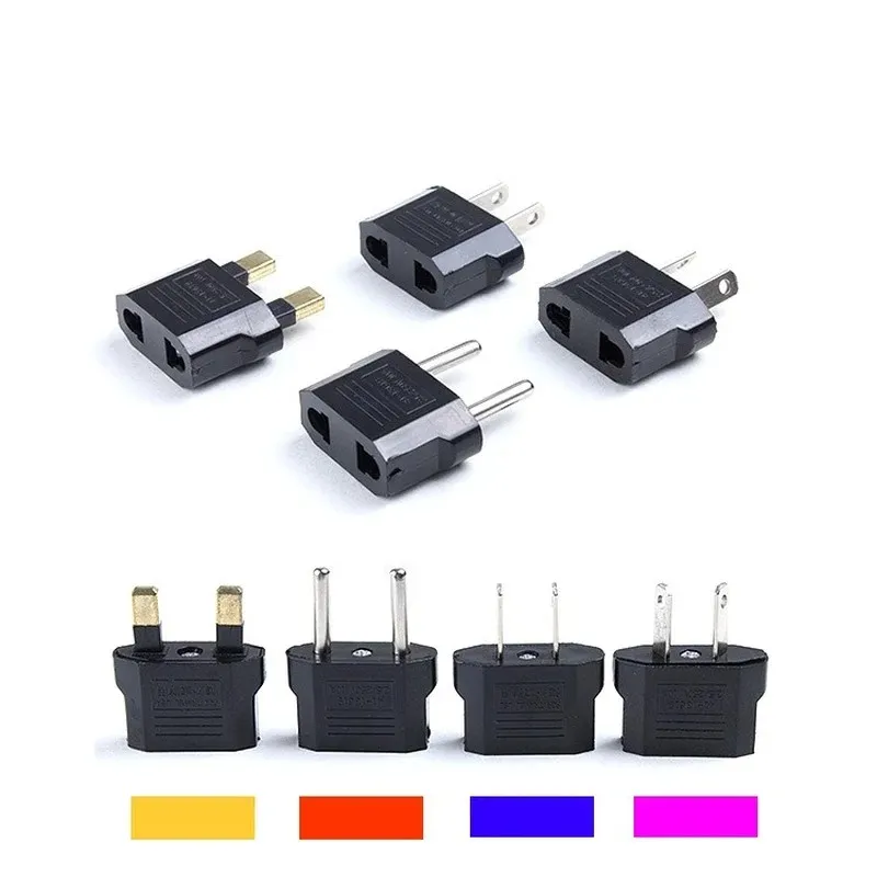 2024 High Quality Universal Travel Adapter EU To US EU AU UK Plug Adapter Converter Power Plug Adaptor Converter for travel adapter